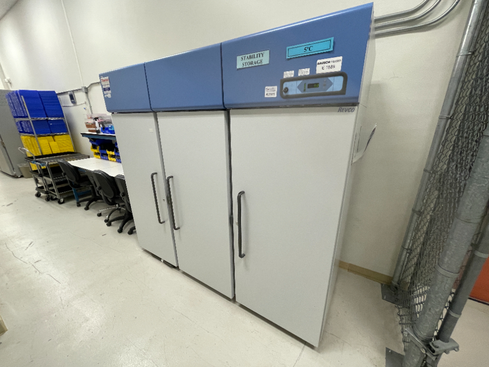 Image of Thermo Scientific Revco Triple Door Laboratory Refrigerator